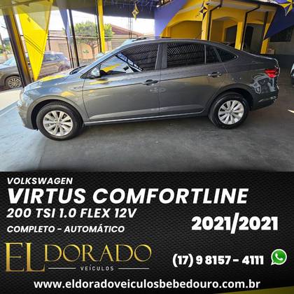 VOLKSWAGEN VIRTUS 1.0 200 TSI COMFORTLINE AUTOMÁTICO